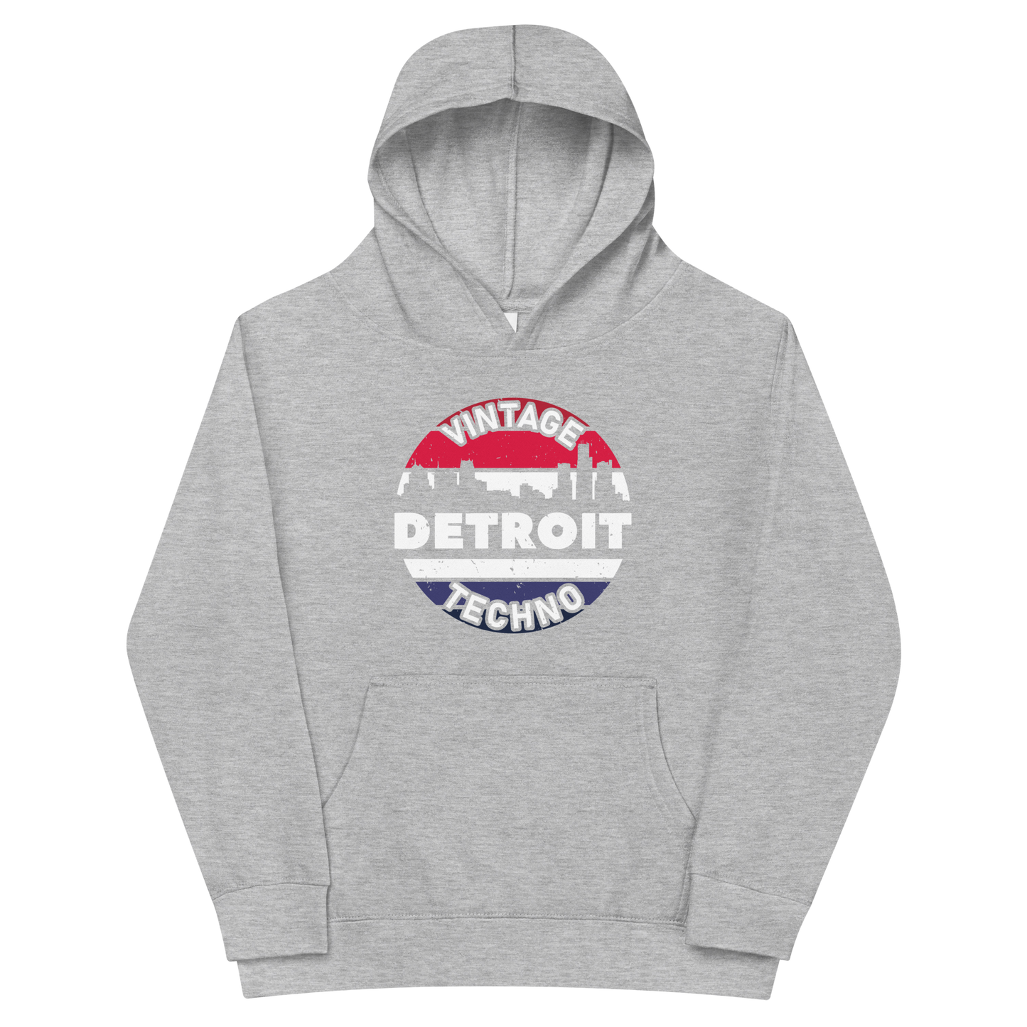 Vintage Detroit Techno Kids fleece hoodie