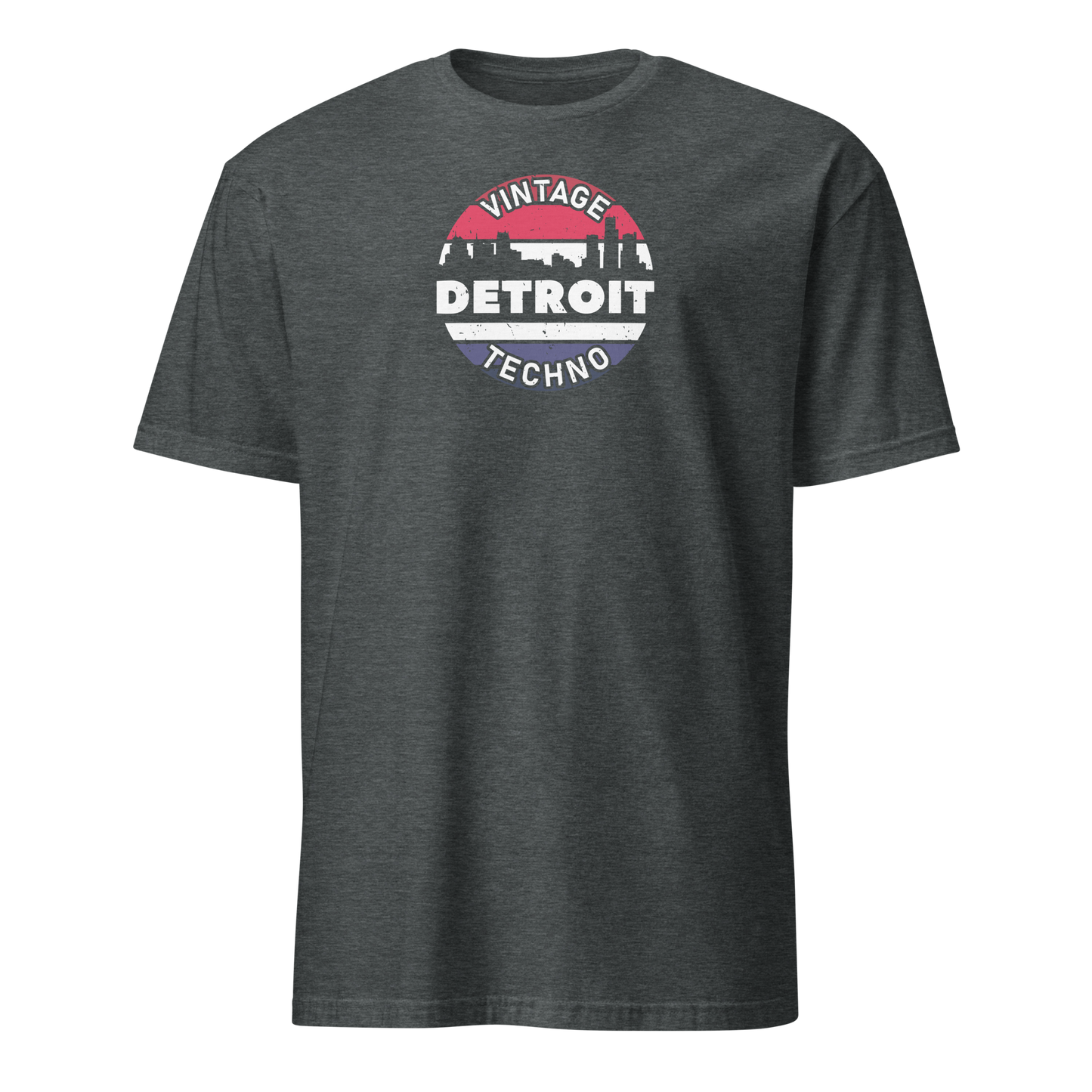 Vintage Detroit Techno Short-Sleeve T-Shirt