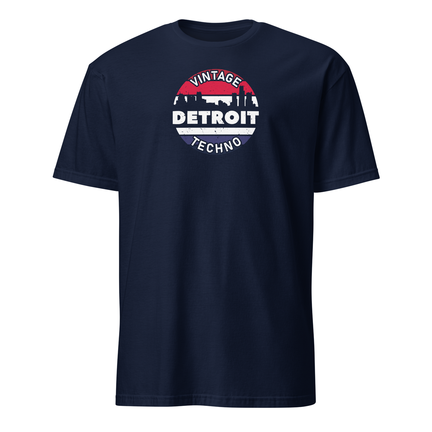 Vintage Detroit Techno Short-Sleeve T-Shirt